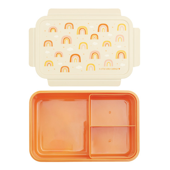 ALLC Bento uzsonnásdoboz gyerekeknek, szivárvány